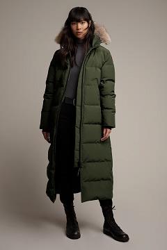 Chamarras Canada Goose Mujer Mexico - Mystique Abrigos Verdes TI7924350